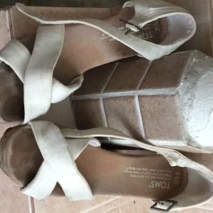 Toms cork heels